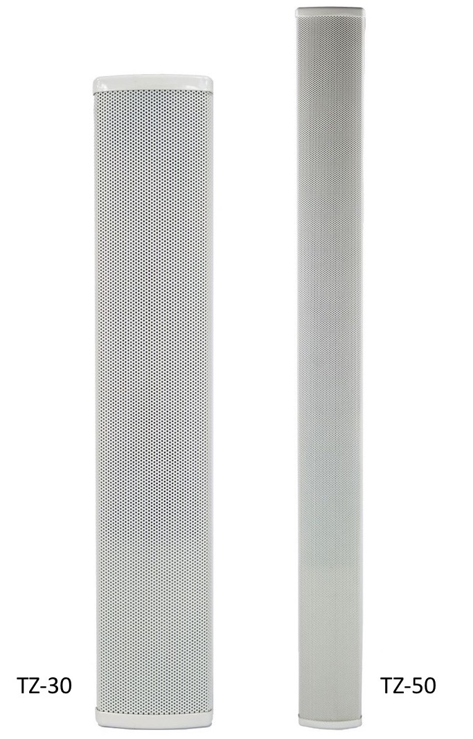 TZ-30 & TZ-50  Column Speakers